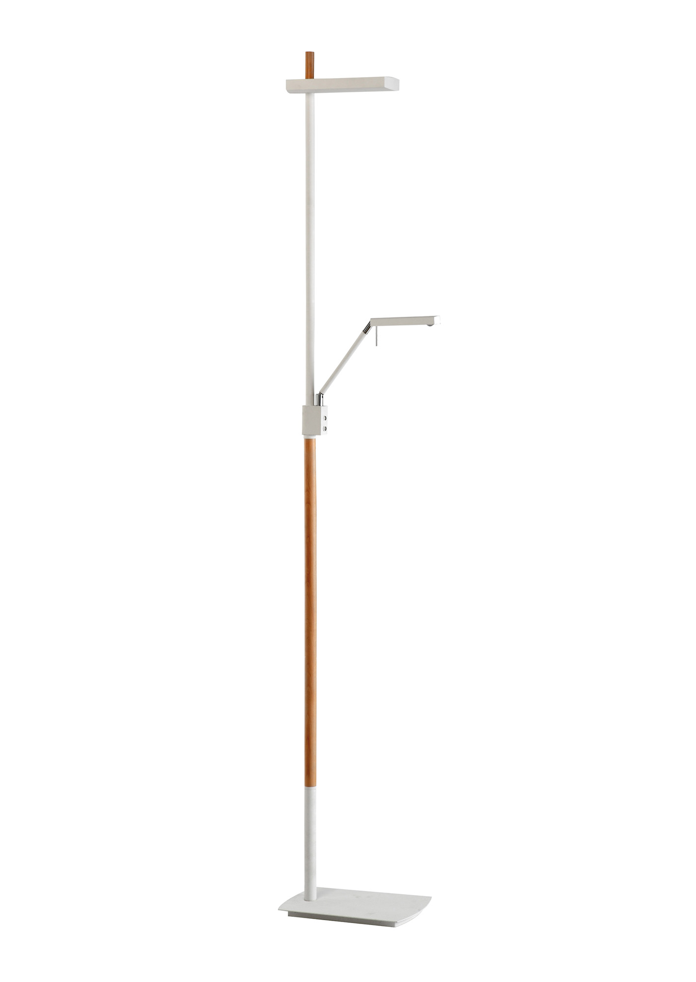 M4942  Phuket WH BE 180cm 21W LED Floor Lamp